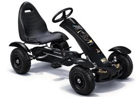 Žaidimų zona | PC | Konsolės | Priedai // Žaislai ir žaidimai vaikams // Sportowy Gokart Na Pedały F618 Pomowane Koła Obciążenie 50kg Czarny
