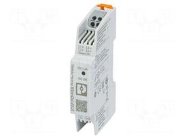 Power supply: switching | for DIN rail | 12VDC | 1.3A | 100÷240VAC