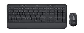 Logitech Signature MK650 Combo for Business Wireless Keyboard + Mouse, US INT, Graphite