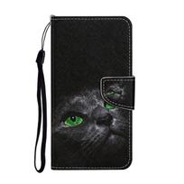 Skirtas Etui Iphone 11 Case Iphone 7 8 Plus Animals Piniginė Magnetinis atverčiamas odinis dėklas, skirtas Iphone 12 Mini 11 Pro Max Xr Xs dangtelis 6Plus 6S Plus black