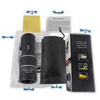 40x60 HD Monocular Telescope, High-Power, Low-Light Night Vision with Phone Adapter for Outdoor Use.