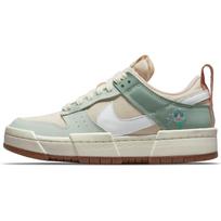 Nike  Dunk Low Disrupt Dandy Dandelions Women Sneakers Green Pearl-White Sea-Glass DM6866-210 39 gray