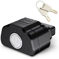 OBD Lock, Bbfly-K02 ODB Port Locking Tool, Car OBD2 Protector Device (K02) K02 black