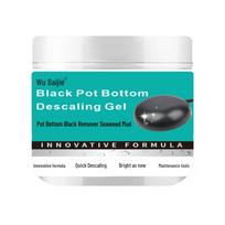 Pot Bottom Descaler & Black Spot Remover - Seaweed Mud Formula for Stainless Steel Kitchen Cookware 300g Pot Bottom Descaler Seaweed Mud [1 bottle] blue