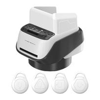Automatic Card Shuffles Dealer Machine Intelligent Poker Card Dispenser Rechargeable Card Dealer Support 8 Players 1 white