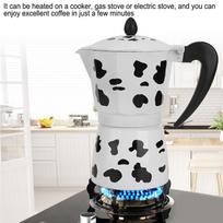 Aluminium Moka Pot Portable Stovetop Espresso Maker Coffee Brewing Aluminum Percolator  Coffee Shop 300ml
