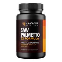 Serenoa repens lapai, dilgėlių lapai, moliūgų sėklos, vyrų sveikatos papildai, 120 kapsulių 120 capsules