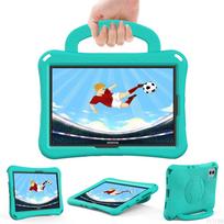 EVA Vaikams dėklas Samsung Galaxy Tab A9+Plus 11 X210 planšetės dėklui Tab A8 10.5 A7 Lite 8.7 S9 FE 10.9 S8 S7 11 Rankena Stovas Dėklai Tab A9 8.7inch mėtų žalios spalvos