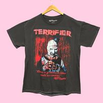 Bloody Disgusting x Terrifier Art the Clown Horror Tee M S brown