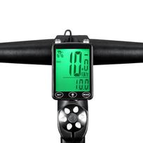 Belaidis dviračio kompiuteris Jutiklinis ekranas Dviračio kompiuteris Kalnų dviračio spidometras Kadencijos jutiklis GPS dviračiui Dviračio priedai Green Backlight black