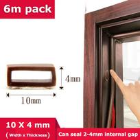 Silicone Door Sealant Door Sealing Pad  Durable Ultra Thick Universal Door Sealant  Suitable For Windows Used In Home Decoration black
