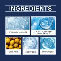 Coffee Equipment Maintenance Tablets Quick Cleaning Solution Espresso Machine Descaler For Home Office Use 1 blue