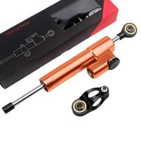 KTM Duke 125 200 390 2013-2018 Vairo amortizatorius Taikomas Motociklo Vairo stabilizatorius Amortizatoriaus laikiklis tvirtinimo detalės orange