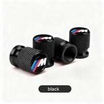 4 vnt. Automobilio rato padangos vožtuvo dangteliai Oro kotelis BMW M8 M7 M6 M5 M4 M3 M2 M1 F30 F10 F15 E30 E46 E90 E60 3 serijai 5 serijai 7 serijai juoda
