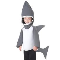 Vibrant Shark Costume For Kids Ideal For Halloween Parties And Stage Performances 263,M gray