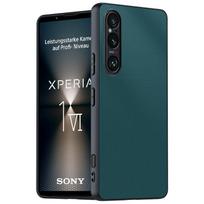 Taikoma Sony Xperia 1-VI mobiliojo telefono dėklui Anglies pluošto Kevlar rašto apsaugantis nuo kritimo itin plonas Sony odinis dėklas apsauginis dėklas Sony xperia1-ⅴ
