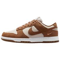 Nike Dunk Low Suede Šviesiai Britiško Tan Kreminės Baltos Spalvos Moteriški Kedai Cream-Ii IO4244-200 39 brown