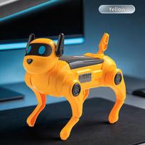 Children's Electronic Pet DIY Assembly Dogs Intelligent Robot Toys Dance Singing Voice Dog Robots Interactive Toy Birthday Gifts orange