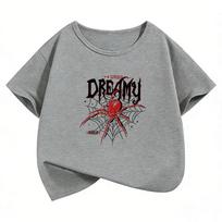 Hip Hop vasaros pavasario anime voro marškinėliai juokingi manga vaikams vaikiški marškinėliai berniukams mergaitėms laisvalaikio viršutinė dalis T-shirt 160 pilka spalva