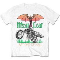 Vintage Meat Loaf Bat Out Of Hell T-shirt Short All Size S to 5XL NE571 S gray