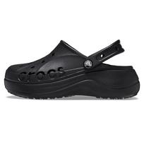 Crocs Baya Platform Clog Clogs 4.1cm Women's Black 208186-001 37-38 juoda