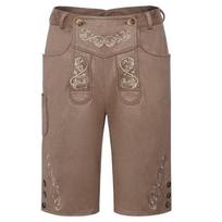 Alaus Kelnės Cosplay Kostiumas Miuncheno Oktoberfestui Su Dirbtinio Suede Audiniu Streetwear Gerbėjams XL ruda