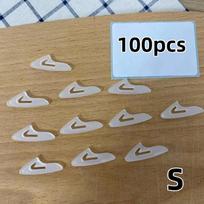 100Pcs Knife Tip Protectors Clear Thick Plastic Cutter Sleeves Anti-Scratch for Home Daily Cutlery Storage Travel Use A4