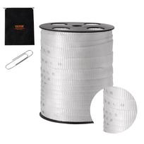 VEVOR Polyester Pull Tape, 3/4  x 265' Mule Tape Flat Rope, 2500 lbf Tensile Capacity, Printed Webbing Cable Pulling Tape for Packaging 14 x 14 x 17 cm