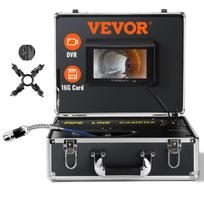 VEVOR Sewer Camera Pipe Inspection Camera 17.8 cm Screen 1000TVL Camera 20.1m