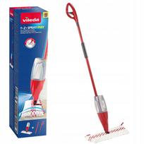 Plokščia šluota su purškimo funkcija Vileda 1-2-SPRAY max, 40 cm, 600 ml