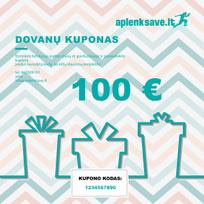 DOVANŲ KUPONAS 100 Eur