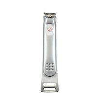 Seki EDGE Nail Clippers Stainless Steel Nail Clippers - SS-107 For Men and Women Sharp Cutting for Thick Nails Professional and Household Use white