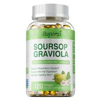Buporai - Soursop Extract Capsules - Digestive and Respiratory Health 120*1