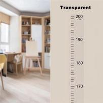 2-Meter Height Growth Chart Waterproof Measuring Ruler Height Measurement Wall Sticker  Living Room skaidri
