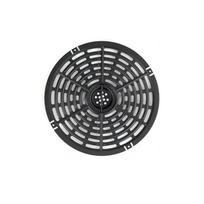 Round Air Fryer Mat Square Air Fryer Grill Plates  Air Fryer Accessories F-19x20cm black