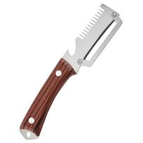 3-in-1 Serrated Peeling Knife Premium Vegetable Peeler With Scallion Shredder And Bottle Opener Kitchen Tool A1