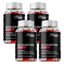 Pslalae Astaksantinas trigubos jėgos 12 mg 120 minkštų kapsulių - Antioksidacinė parama, kasdienė gerovė, be GMO 120*4