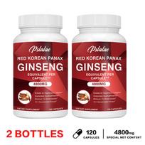 Pslalae - Red Korean Panax Ginseng Extract - 4800 mg - Energy 120*2
