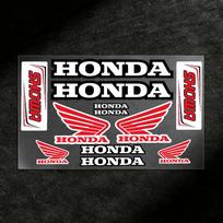 HONDA lipdukai Motociklo lipdukas Automobilio kėbulo, buferio, langų, motociklo, nešiojamojo kompiuterio, sienų vinilinė lipdukas Automobilio tiuningo priedai 20x30cm