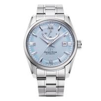 ORIENT STAR Automatinis laikrodis Šiuolaikinis Data Mechaninis Pagaminta Japonijoje Vidaus garantija Ledo mėlynas [ORIENT STAR] 2 metų gamintojo RK-AU0109L Vyriškas white