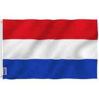 Anley Fly Breeze 3x5 pėdų Nyderlandų vėliava - Olandijos vėliavos poliesteris 60x90cm red