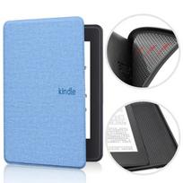 Išmanusis dėklas Kindle Paperwhite 12-os kartos dėklui 2024 Minkštas TPU silikoninis dangtelis, skirtas Kindle Paperwhite 2024 7 colių (12 gen) Paperwhite 12th 7 in šviesiai mėlyna spalva