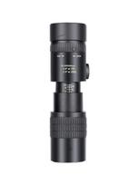 10-300x40 Zoom Teleskopas HD 4K Nešiojamas Galingas Ilgo Nuotolio Profesionalus Monoklis su BAK4 Prizmėmis Idealiai Tinka Medžioklei Stovyklavimui