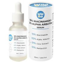 WILD OAK 2% Alpha Arbutin + 10% Niacinamide Face Serum | Alpha Arbutin Is Powerful For Pigmentation, Acne Scars & Spot | 30Ml white