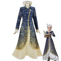 Suaugusiųjų Madame Cosplay Morrible Kostiumas Suknelė Filmo Wicked Vaidmenų Žaidimo Drabužiai Apranga Helovino Karnavalo Šventės Kostiumas Moteriai S 40-45kg smėlis