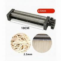 220V 750W Elektrinė automatinė makaronų gaminimo mašina, tešlos spaudyklė makaronams 18CM Blades(2.5MM)