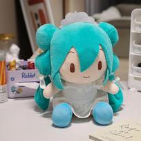 Didelis Hatsune Miku pliušinis žaislas Kimštas Anime animacinis lėlė Japoniško stiliaus Hatsune Miku pliušiniai žaislai Namų dekoras Gimtadienio dovanos Mergaitei 25cm