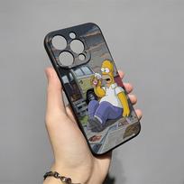 The Simpsons-s Phone Case For 16 Pro Max Iphone 15 14 Pro Max 13pro 11 X Xs Xr 8 7Plus Silicone Cover iPhone 16e gray