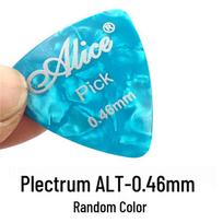 Alice AP-ALT Large Wear-Resistant Celluloid Triangle Guitar Pick blue