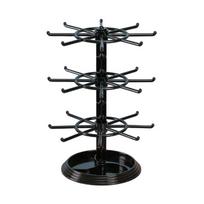 Practical Plastic Jewelry Display System 360 Degree Rotation Design Suitable for Professional Retail Exhibitions